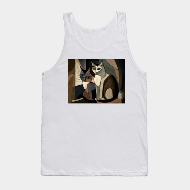 My lovely cats Tank Top by summer-sun-art